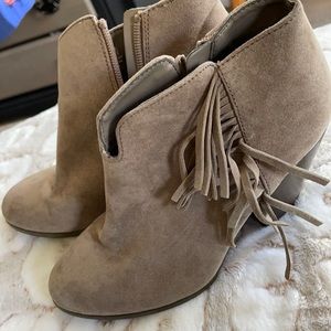 Carlos Fringe Booties